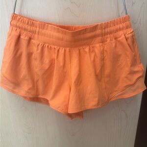 Orange lululemon Women's Shorts
